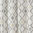 thumbnail image 3 of Hometrends Recycled Fabric Decorative Shower Curtain, 3 of 8