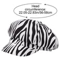 thumbnail image 3 of Newsboy Caps Women Leopard Zebra Print Beret Hat French Style Beanie Caps Retro Hip Hop Casual Painter Cap Warm Painter Hat for Autumn Winter Spring, 3 of 7