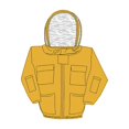 thumbnail image 2 of Harvest Lane Honey Bee Keepers Jacket Includes Protective Hood Size Medium, 2 of 2