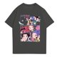 thumbnail image 1 of Pop cazadora para niña Graphic Round-Neck Short Sleeve T Shirt For Kids Youth Fashion Tee With Cartoon Print Design Soft Blend Top For Children （Dark Gray）, 1 of 3