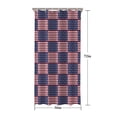 thumbnail image 5 of Red White and Blue Star Striped Pattern Shower Curtain 36"x72" ,Bathroom Decorative Shower Curtains Set with 12 Hooks,Modern Waterproof Washable Shower Curtain, 5 of 6
