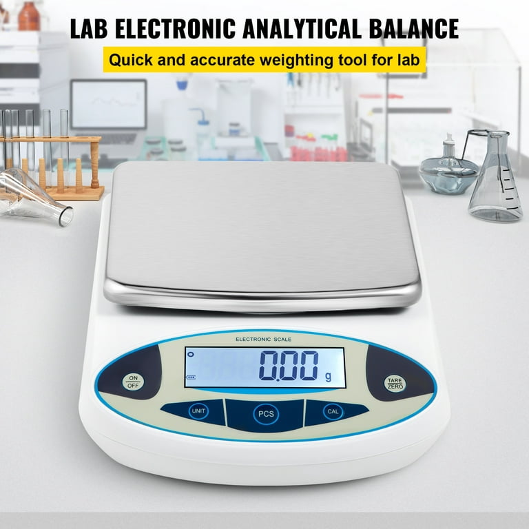 Lab Scale 5000gx0.01g, High Precision Electronic Analytical Balance  Sensitive - Light Blue - Yahoo Shopping