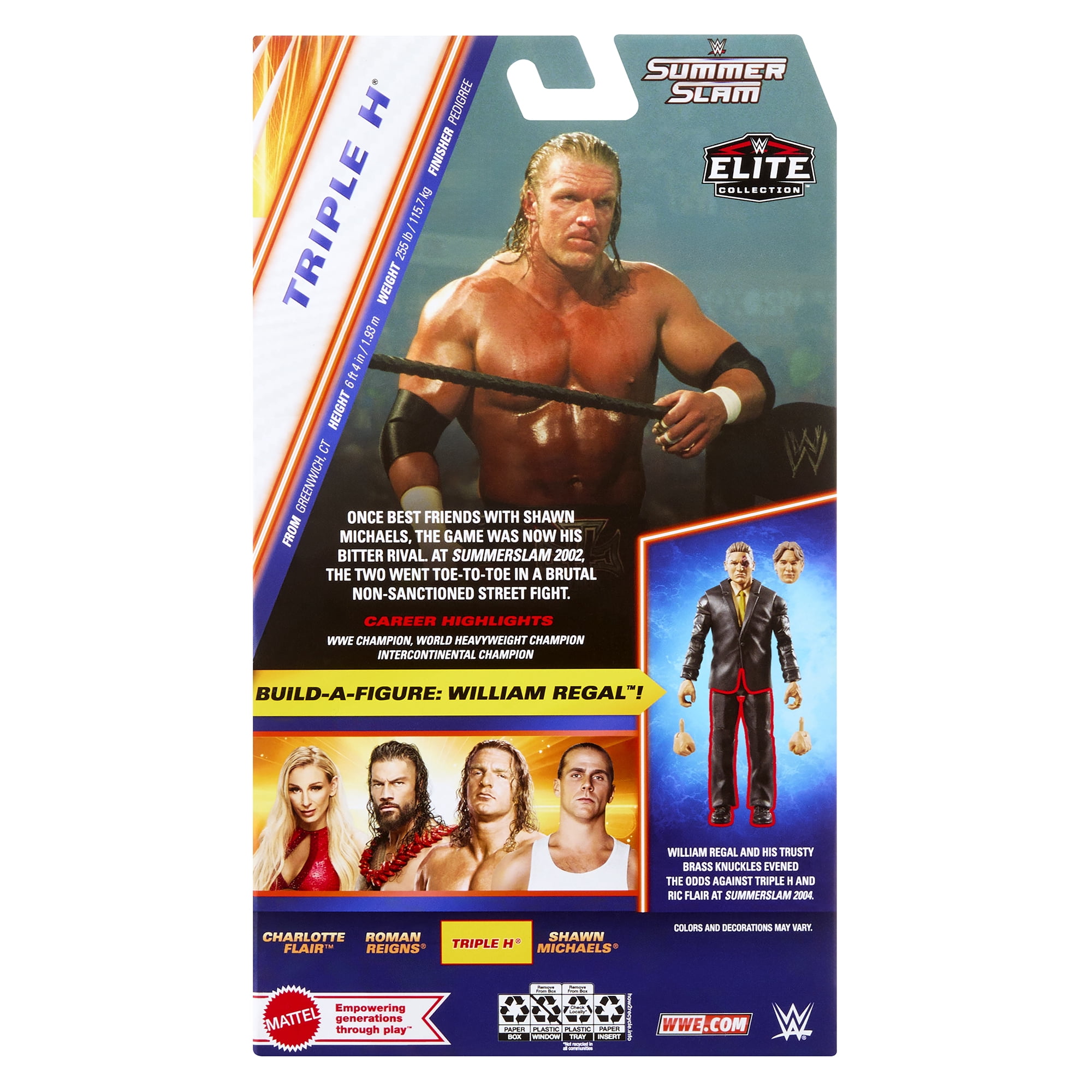 Triple H (HHH) - WWE Elite SummerSlam 2025 Mattel WWE Toy Wrestling Action Figure