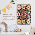 thumbnail image 4 of FORMRS Acrylic Clipboard with Low Profile Clip Standard A4 Letter Size, 12.5" x 9", Colorful Floral Pattern, 4 of 8