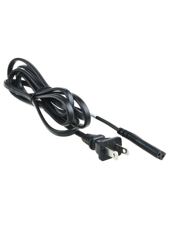 PKPOWER 6ft 2-Prong Polarized Flat D Power Cord Cable for Yamaha CVP-96 Clavinova Piano