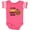 Football Pink and White, variant on Inktastic It's My 2nd Thanksgiving Cute Turkey Boys or Girls Baby Bodysuit