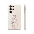 thumbnail image 1 of Destaca entre la multitud con esta carcasa de teléfono a prueba de golpes de goma TPU con estampado de dibujos animados único y minimalista para iPhone, 1 of 4