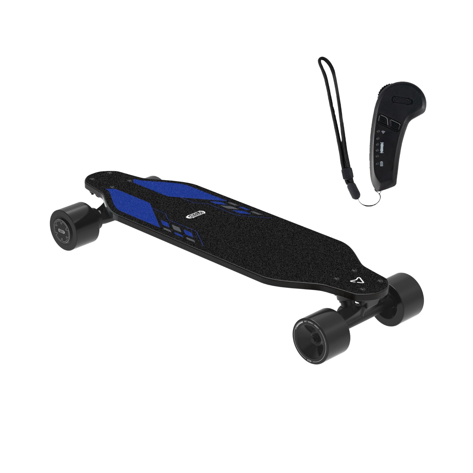 MEEPO Campus B1 Electric Skateboard with Remote, Top Speed Up to 15 Mph, 4 Speed Smooth Braking, Easy Carry Handle Design, Suitable for Adults & Teens