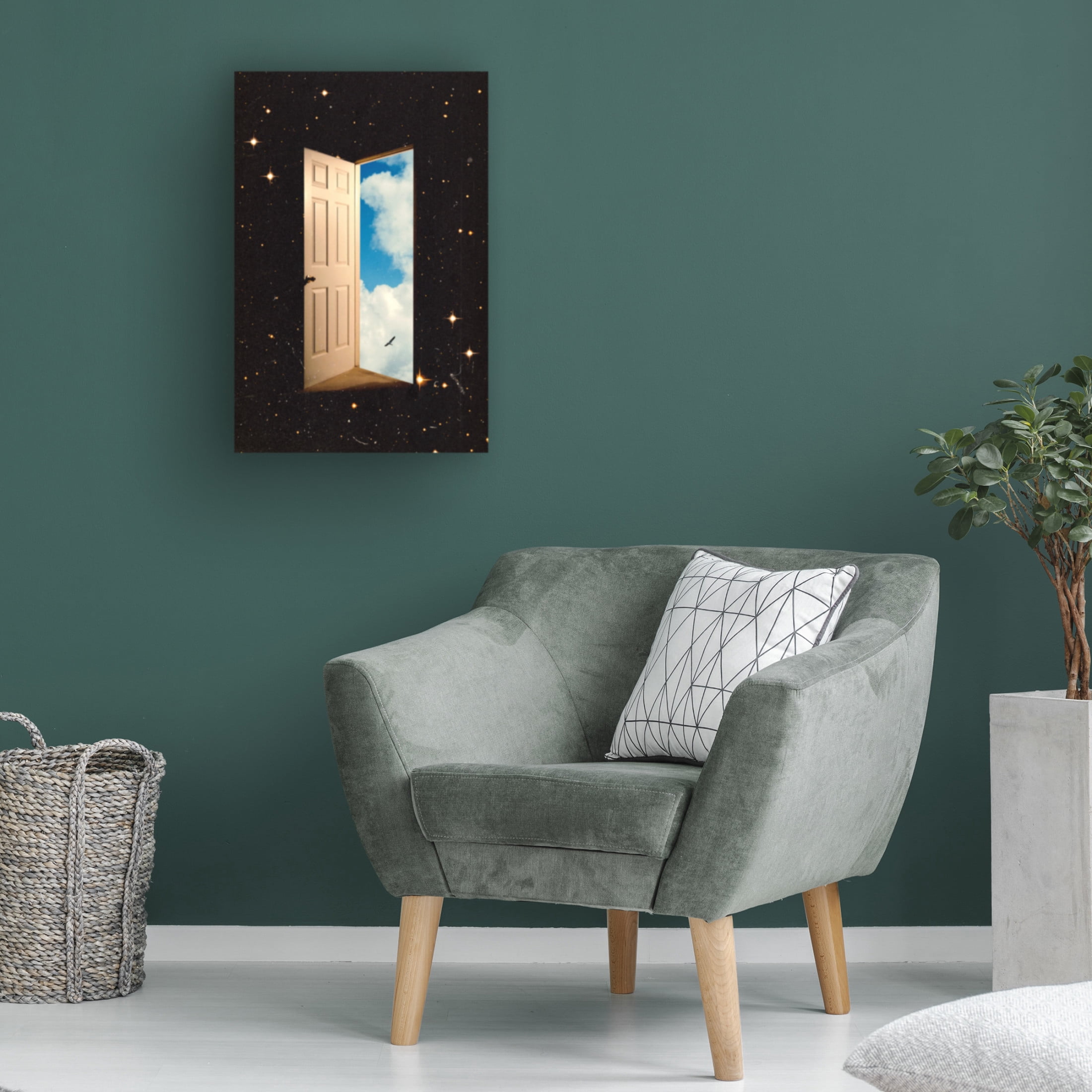 Trademark Fine Art Taudalpoi The Portal Canvas Wall Art