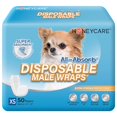 thumbnail image 2 of All-Absorb A27 Male Dog Wrap, 50 Count, Extra Small, 2 of 4