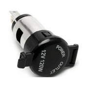 Techinal Waterproof 12-24V Cigarette Lighter Socket Power Plug Outlet Parts For Car Truck
