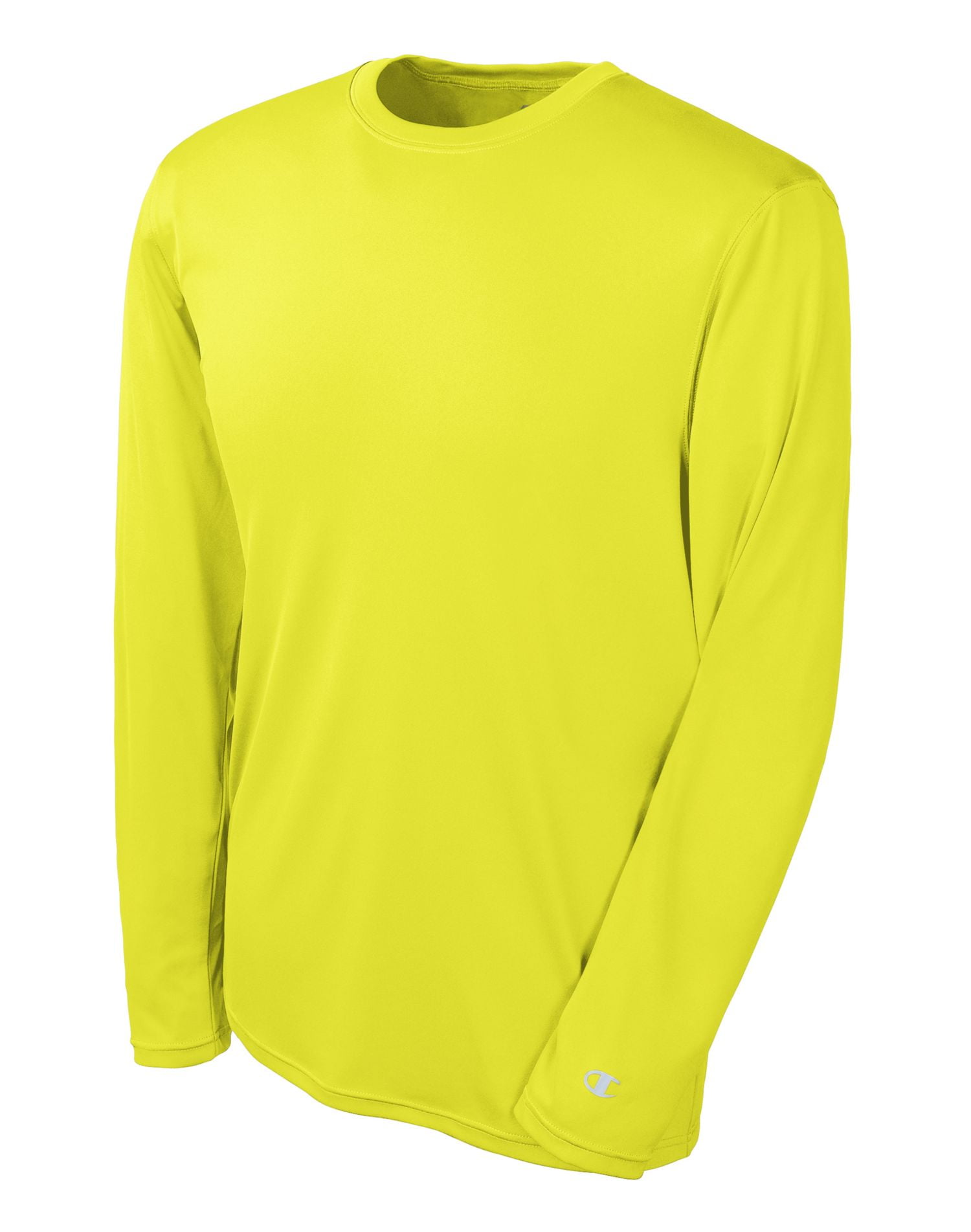 champion men's double dry long sleeve tee