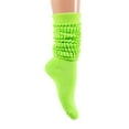 thumbnail image 2 of Bibifish Womens Over The Knee Socks Knitted Thickened Winter Cozy Slouch Socks Solid Color Soft Comfy Daily Wear Slouch Thigh-High Socks, 2 of 3