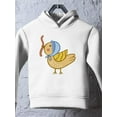 thumbnail image 3 of Chicken Eating A Worm Hoodie Toddler -Image by Shutterstock,  4 Toddler, 3 of 4