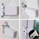 thumbnail image 5 of Flag door hinge, heavy duty PVC door hinge, steel and plastic door and window hinge, white, 5 of 5