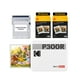 thumbnail image 1 of KODAK Mini 3 Retro 4PASS Impresora de Fotos Portátil (7,6x7,6cm) + Pack con 68 Hojas, Blanco, 1 of 5