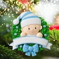 thumbnail image 5 of Decoraciones de Halloween, adornos de Halloween, regalos de Halloween, corona navideña personalizada, primer adorno navideño para bebé, colgante de árbol de Navidad, colgante de acrílico, 5 of 5