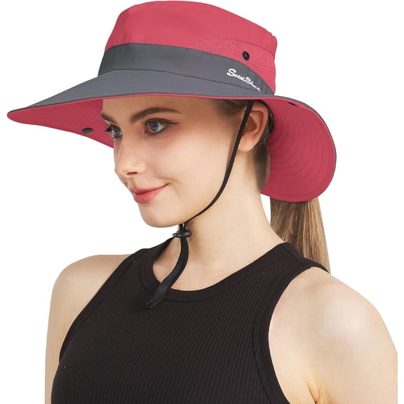 Sun Hats for Women Men 3” Wide Brim UPF 50 Fishing Beach Bucket Hats