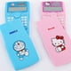 thumbnail image 2 of Calculadora portátil Uniwise 10 + 2 pantalla Digital LCD solar, calculadora científica, función Rosa encantadora de dibujos animados Fivean unisex, 2 of 2
