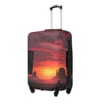 thumbnail image 1 of Balery Sunset Western Desert Cowboy Funda de equipaje, fundas para maletas, elástica, lavable, protector de maletas, compatible con maletas de 18 a 32 pulgadas-X-Large, 1 of 7