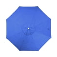 thumbnail image 3 of California Umbrella Venture 11' Bronze Market Umbrella in Royal Blue, 3 of 3