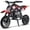 Basic Red, variant on SAY YEAH Dirt Bike,49cc Youth Dirt Bike with Front/Rear Disc Brakes & Shock Suspension,25MPH Off-Road Motor-cycle for Outdoors,180lbs load capacity