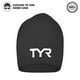 thumbnail image 3 of Gorro de natación de silicona TYR, pelo largo, negro, 3 of 5