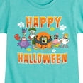 thumbnail image 3 of SpongeBob SquarePants - Happy Halloween - Toddler And Youth Girls Short Sleeve Graphic T-Shirt, 3 of 6