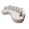 US Pride Compression 111.6'' Curved Modular Sectional