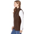 thumbnail image 3 of Woman Within Plus Size Zip-Front Quilted Vest Long Lightweight Gilet, 3 of 6