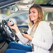 Car Keys Express Chrysler Dodge Jeep Simple Key, 4 Button Remote Combo with Trunk Release