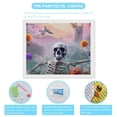 thumbnail image 6 of Diamond Art Kits for Adults, Pink Mist Sunflower SkullDiamond Painting Kits for Beginners, Frameless Round 5D Full Drill Diamonds Art Pictures Gem Art Crafts Home Decor Gifts, 6 of 8