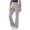 Q01 Gray, variant on Mifsaly Yoga Pants for Women High Waisted Flare Leggings Soft Stretchy Workout Activewear with Pockets Gray,S