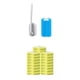 thumbnail image 1 of Cepillo de baño desechable, de soporte de recambios de cepillo de baño desechable,Limpiador de varita para inodoro Accesorios de baño,Inodoros Depurador Limpieza Herramientas Hogar, 1 of 9
