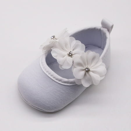 

eczipvz Toddler Shoes Baby Soft Sole New Born Girls Casual Baby Dress Shoes Princess Shoes Boys Size 11 Shoes (White 6 )