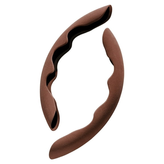 100Fens 2PC GM Non-slip Warmth Steering Wheel Cover