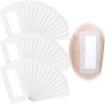 thumbnail image 1 of Qucyy 45 Pcs Bordered Gauze Island Dressing Individually Wrapped Gauze Pads Waterproof Border Dressing Adhesive Patches Post Shower Breathable Borders Wound Dressing for First Aid and Medical, 1 of 5
