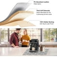 thumbnail image 3 of Dish Drying Mat Coffee Mat - Super Absorbent Drying Matt Large Dishes Drying Mat Coffee Bar Mat for Kitchen Counter Easy Clean Drain Kitchen Dish Drying Mat Coffee Machine Mat Espresso Mat 12"x19"Gray, 3 of 6