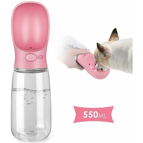 Dog Water Bottle, Pet Travel Water Bottle with ABS Food Grade Small Dog Travel Outdoor Water Drinking Bottle