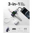 thumbnail image 5 of INIU SnapGo Mini Portable Charger, Power Bank for Apple Watch and iPhone, 5000mAh 20W PD Fast Charging Flight-Safe Travel Essential Battery Pack for Apple Watch Ultra 11 10 9 8 SE, iPhone Air 17 16, 5 of 9