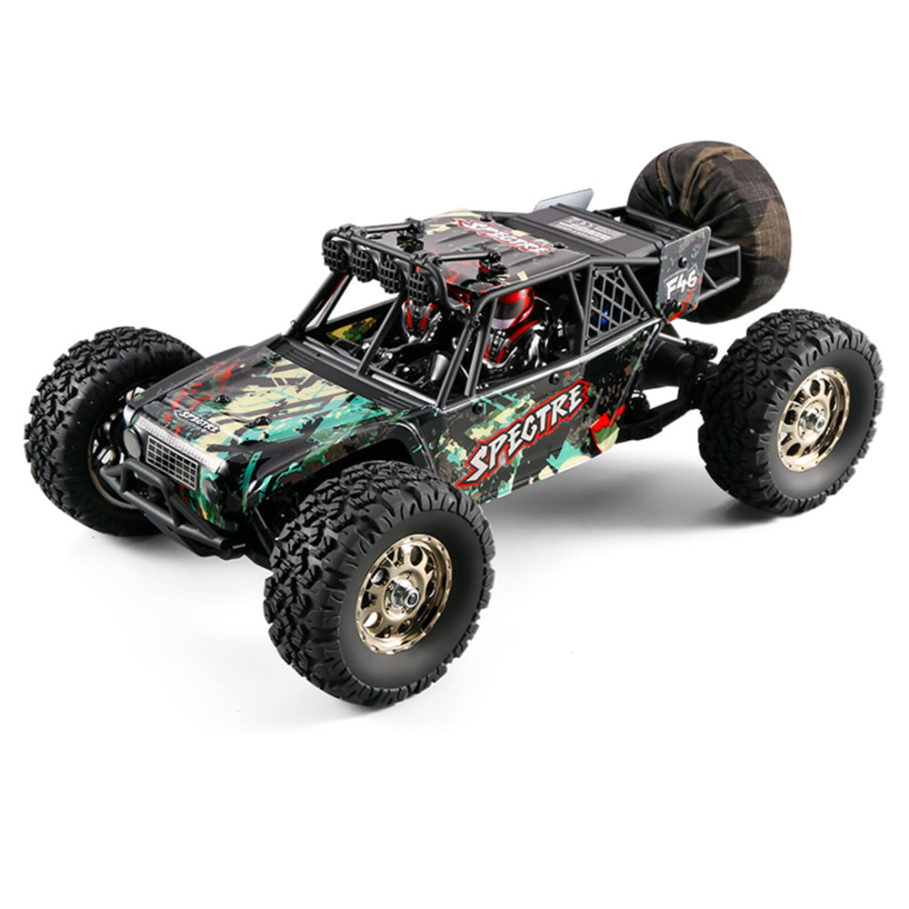 1/14 RC Car 4WD Full Proportional Control Off Road Desert Truck 2.4G High Speed Remote Control Car Brushed Vehicle Models Gift for Kids Adults