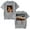 Gray, variant on Maddox Batson Road To Indio Tour 2025 T-Shirt Women Men Casual Crewneck Short Sleeve Fashion Tee