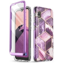 i-Blason Cosmo Series Case for Galaxy A10e, Slim Full-Body Stylish Protective Case with Built-in Screen Protector (Ameth)