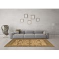 thumbnail image 3 of Ahgly Company Indoor Square Oriental Brown Industrial Area Rugs, 7' Square, 3 of 4