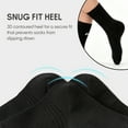 thumbnail image 4 of Balabala Girls Ruffle Crew Socks, 3-Pack Mixed Fabric Socks, Seamless Cute Kids Socks for Everyday Wear (3–11 Years), 4 of 6
