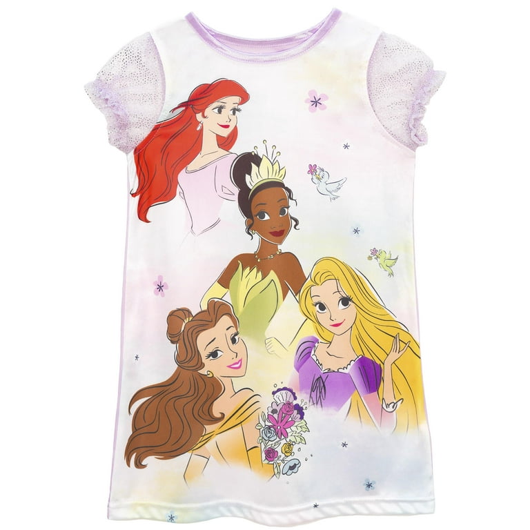 Disney Toddler Girls Nightgowns Sleepshirts Female Violet Size