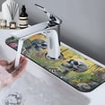 thumbnail image 7 of Sikiie Flower Butterfly Skull Couple Splash Guard for Sink Faucet-1 PC Super Absorbent Fast Drying Mat Sink Gadgets-Splash Guard for Kitchen, Sink Mat, 7 of 7