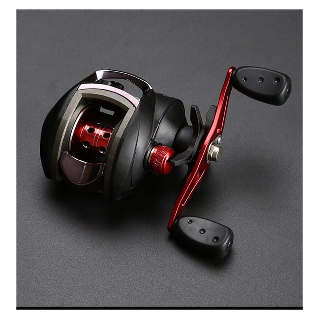 Fishing Reel Baitcasting Reel 8.1:1 High Speed Ratio Left And Right Hand Casting Reel Drag ,Rigid Aluminum Skeletal Frame