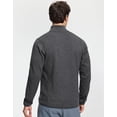 thumbnail image 6 of Pioneer Camp Men's Fleece Jackets Full Zip Lightweight Winter Warm with Zipper Pockets Athletic Camping Outwear Coat, 6 of 6