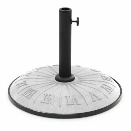 International Caravan Roman Resin Patio Umbrella Base Black Walmart Canada